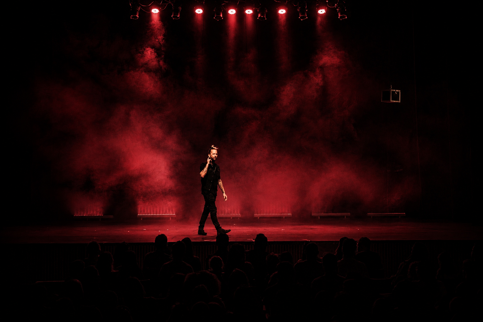 Felipe Barbieri no palco